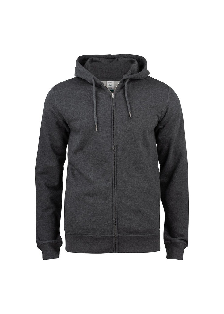 Clique Premium Organic Cotton Hoodie Full Zip Mens 021004