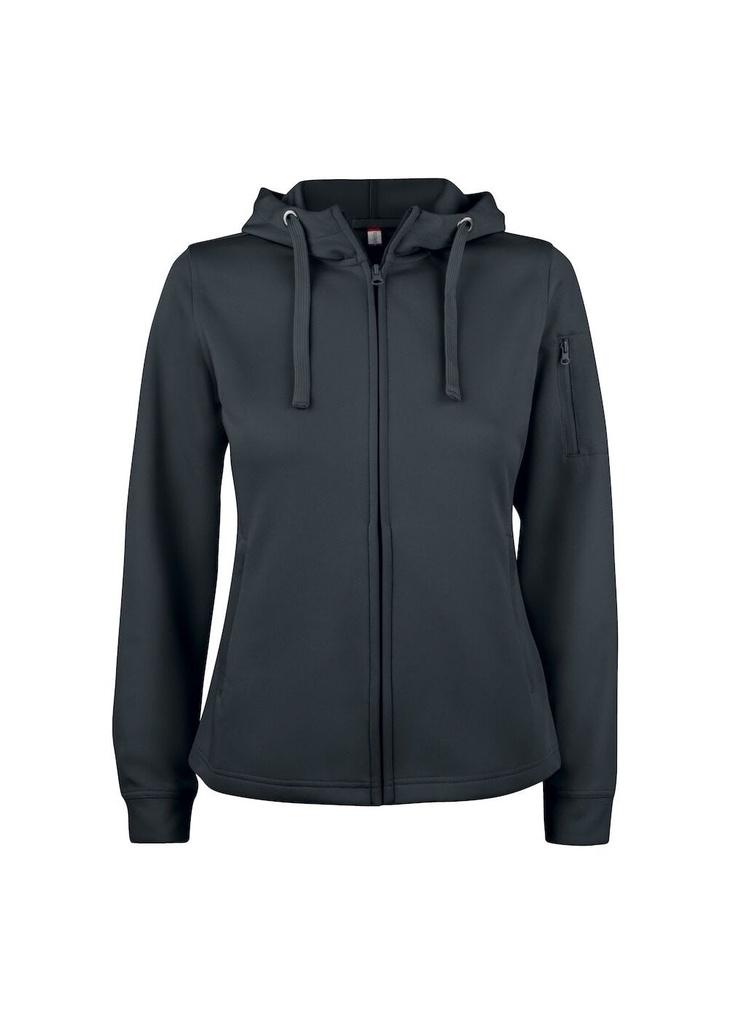 Clique Basic Ladies Active Full Zip Hoodie 021015