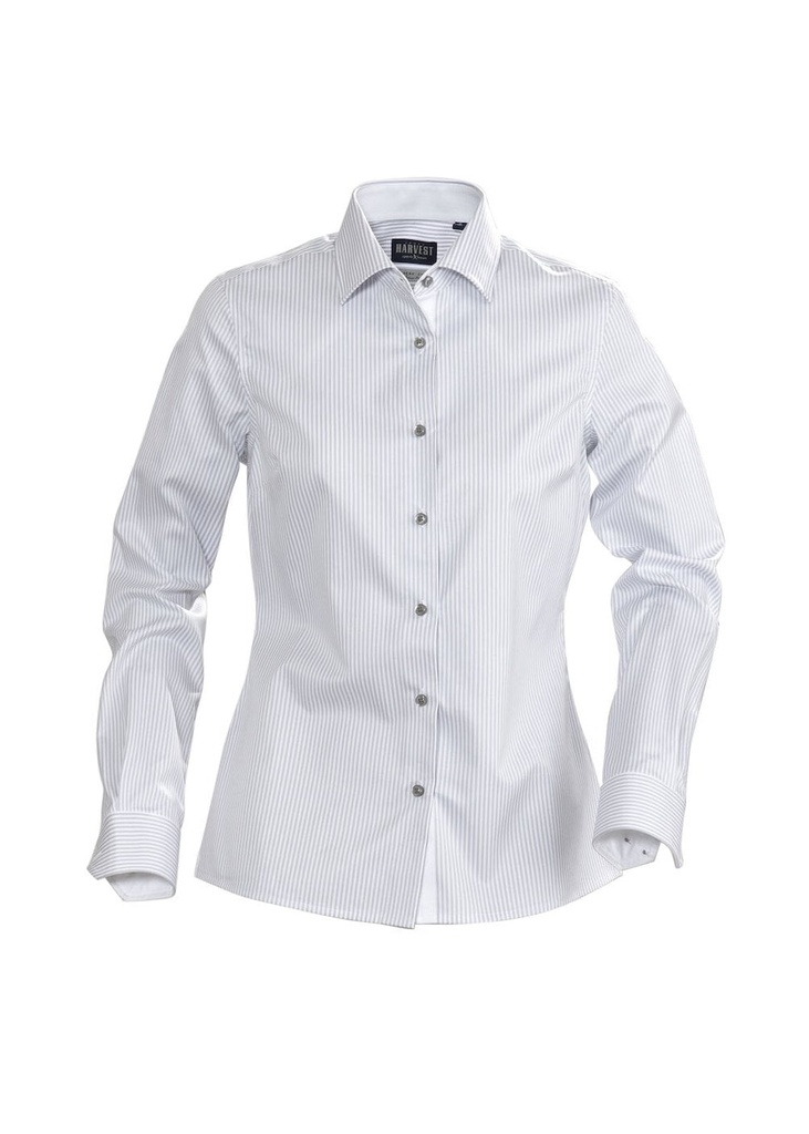 Harvest Reno Ladies Striped Long Sleeve Shirt 2123021