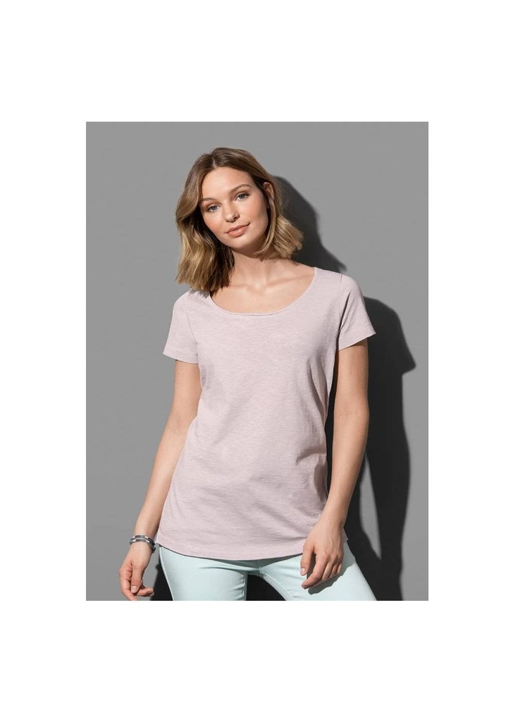 Stedman Stars Sharon Oversized Slub Crew Neck Ladies T ST9550