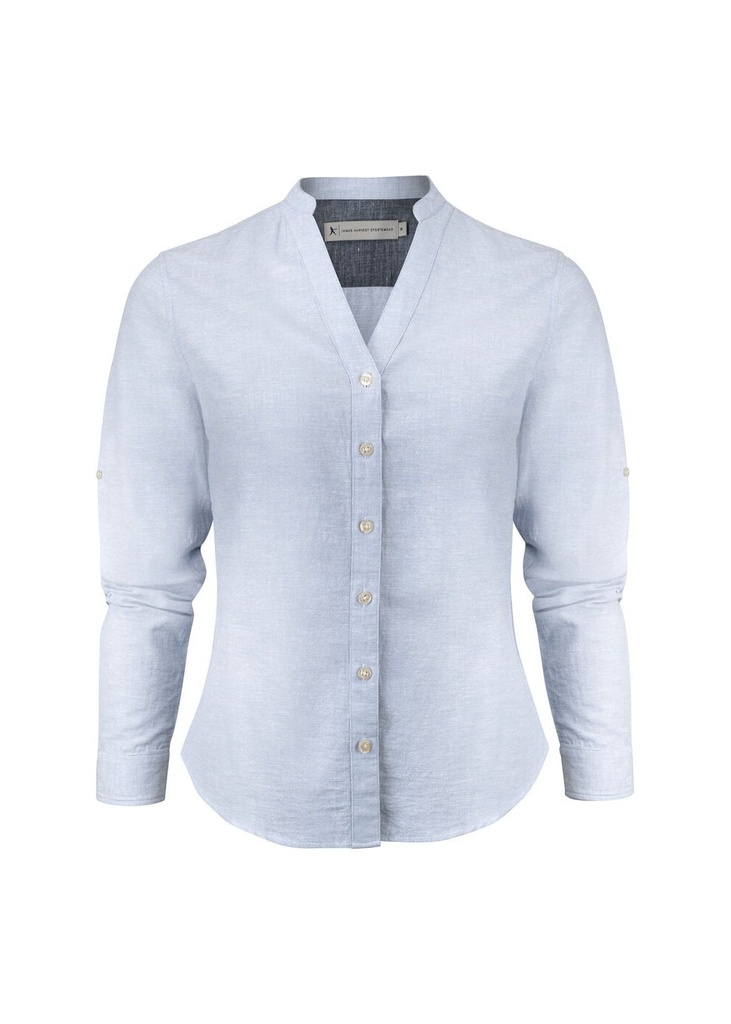 Harvest Townsend Ladies Long Sleeve Mao Coller Shirt 2123032