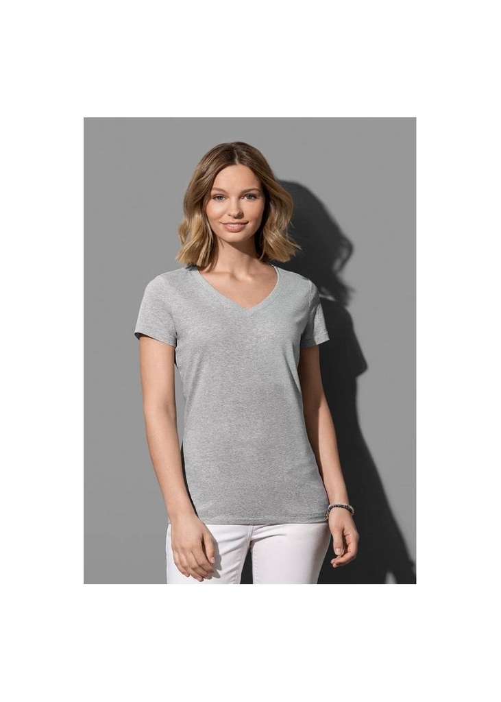 Stedman Stars Lisa Melange V-Neck Ladies Tee ST9910