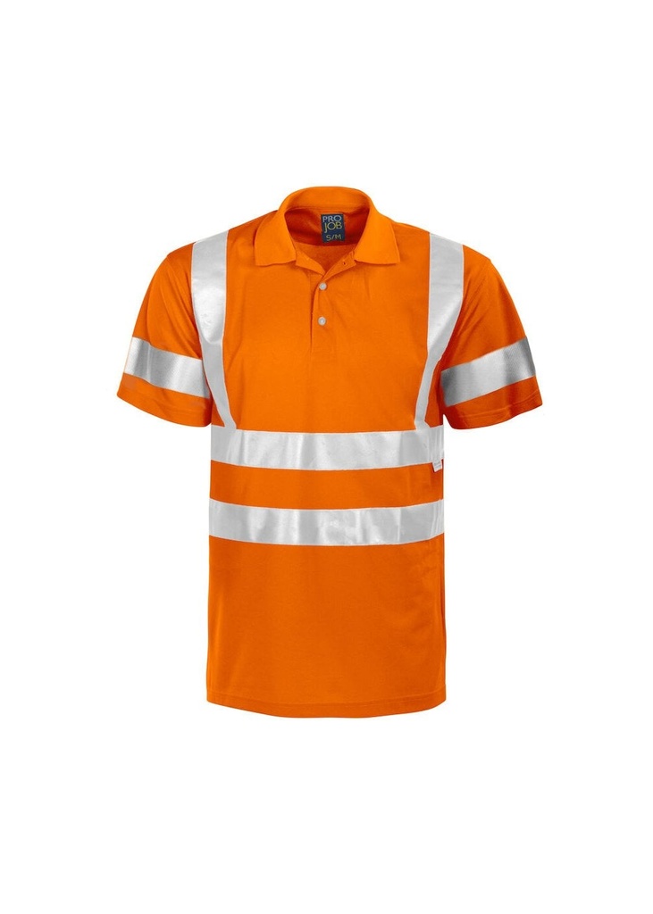 Projob Piqué Hi Visibility Polo EN ISO 20471 Class 3 646011