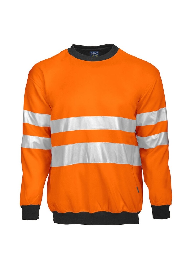 Projob Hi Visibility Sweatshirt EN ISO 20471 Class 3 646101