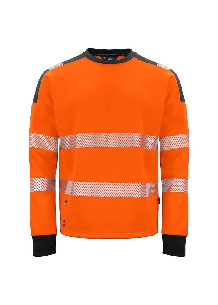 Projob Hi Visibility Sweatshirt EN ISO 20471 Class 3/2 646108