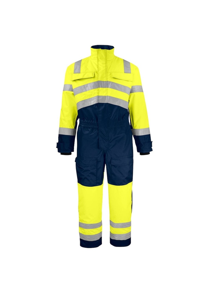 Projob Hi Visibility Padded Coverall EN ISO 20471 Class 3 646202