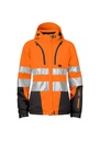Projob Womens Hi Visibility Padded Jacket EN ISO 20471 Class 3/2 646424