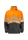 Projob Hi Visibility Rain Jacket Short EN ISO 20471 Class 3/2 646431