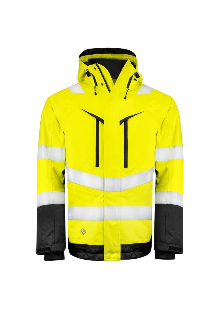 Projob Padded Functional Hi Visibility Jacket EN ISO 20471 Class 3 646453