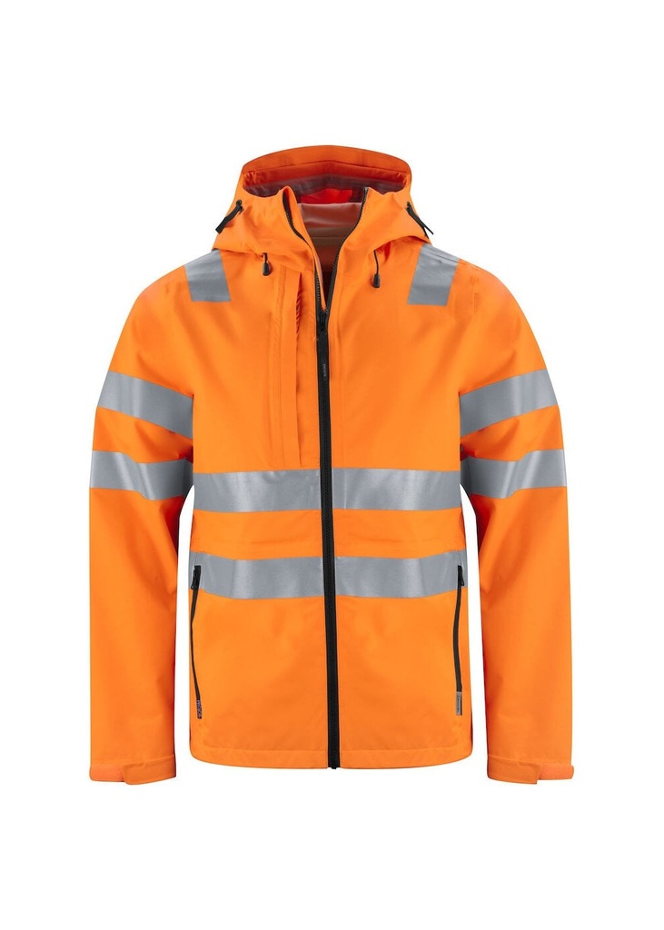 Projob Hi Visibility Rain Jacket EN ISO 20471 Class 3/2 646450