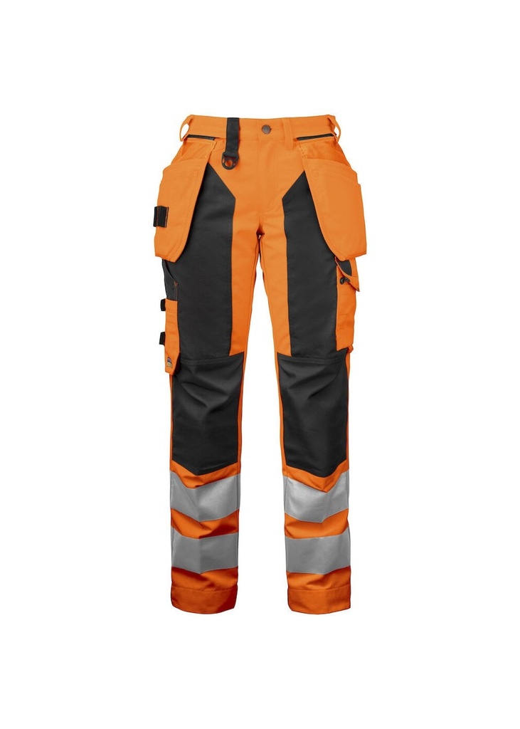 Projob Womens Hi Visibility Waistpants EN ISO 20471 Class 2 646519