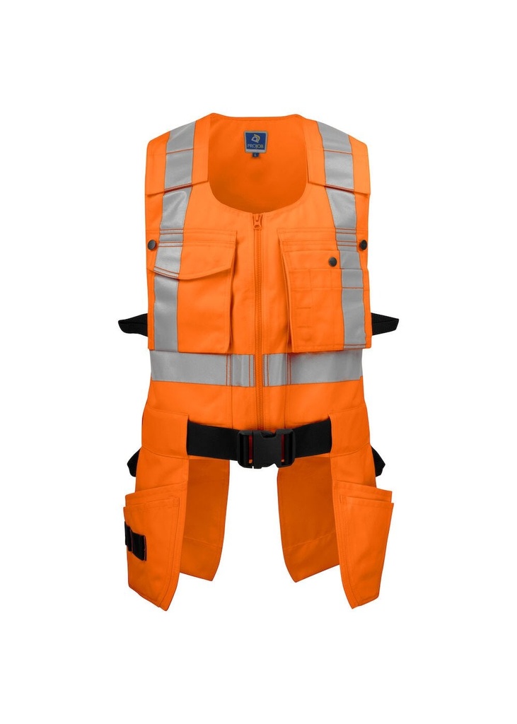 Projob Hi Visibility Vest EN ISO 20471 Class 2 646704