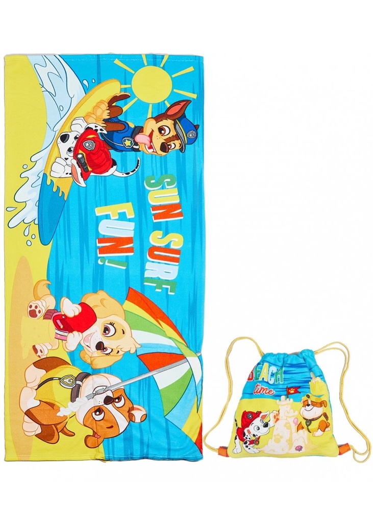 Paw Patrol Beach Time Fold-Out Towel Backpack GPB03733