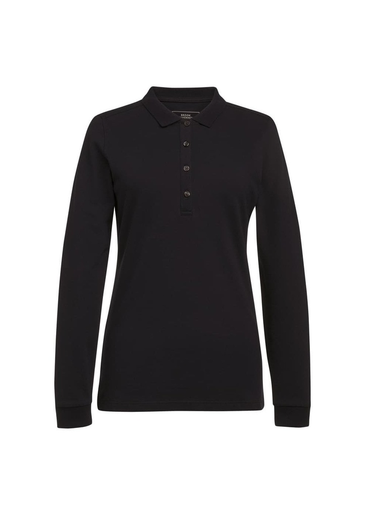 Brook Taverner Anna Long Sleeve Polo Shirt BT2378