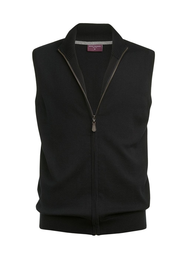 Brook Taverner Lincoln Knitted Zip Gilet BT4372