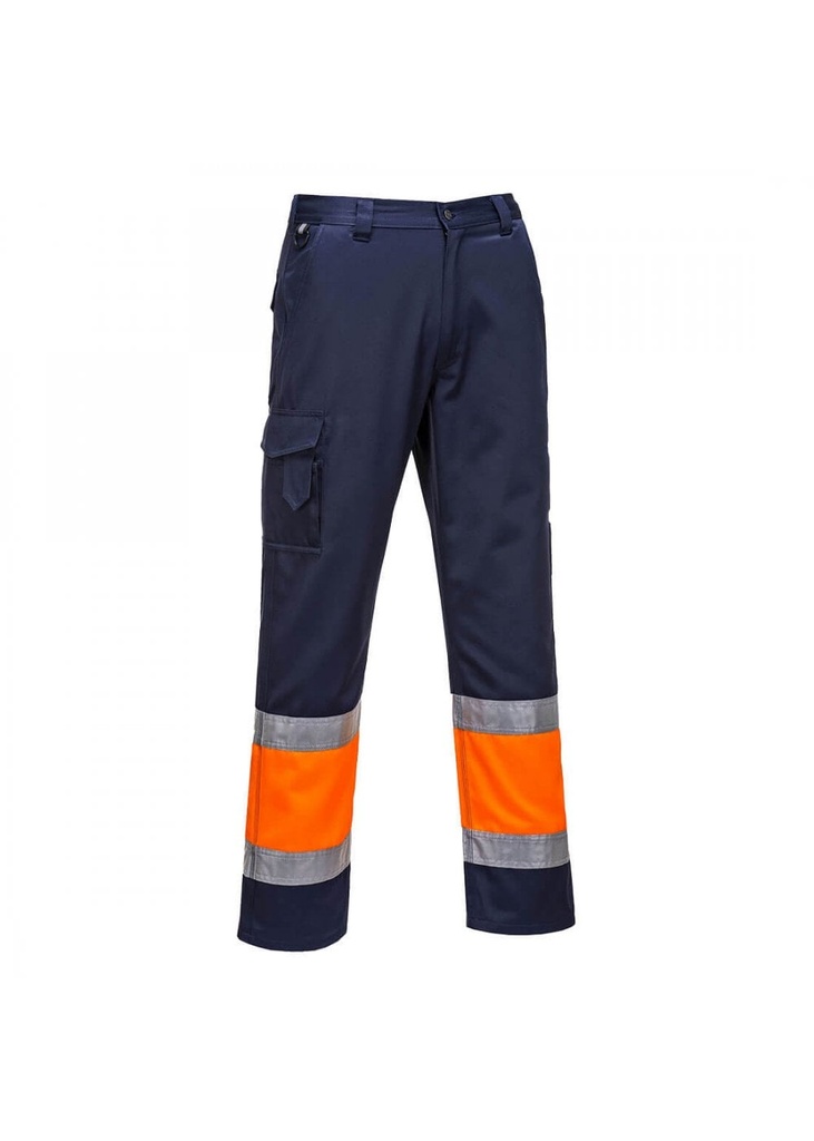 Portwest Hi-Vis Lightweight Contrast Class 1 Service Trousers L049
