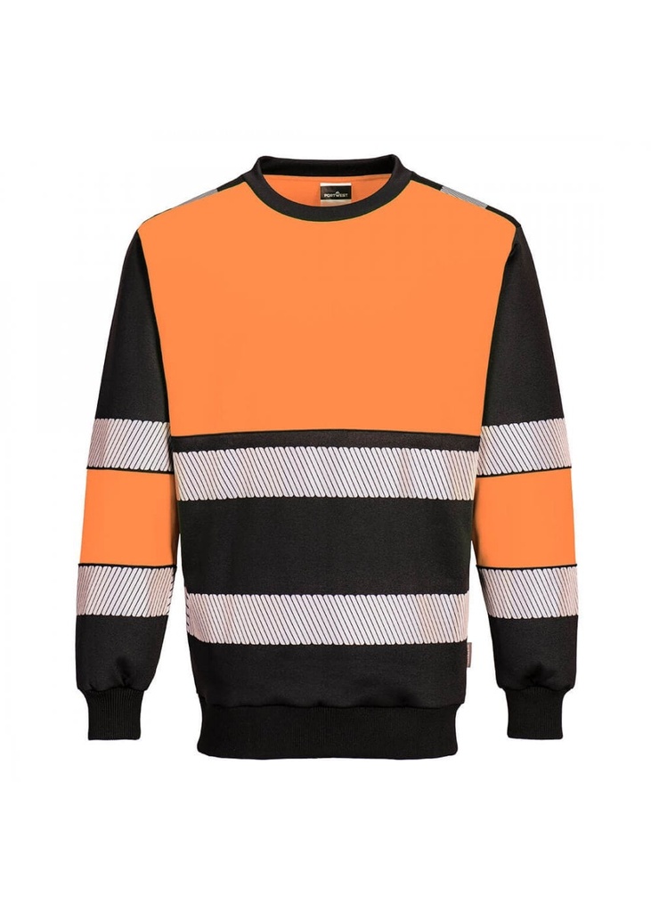 Portwest PW3 Hi-Vis Class 1 Sweatshirt PW376