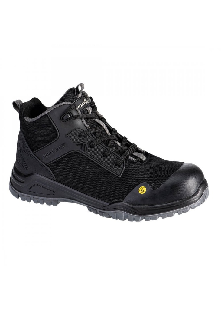 Portwest Bevel Mid Boot S3S ESD SR FO FE01