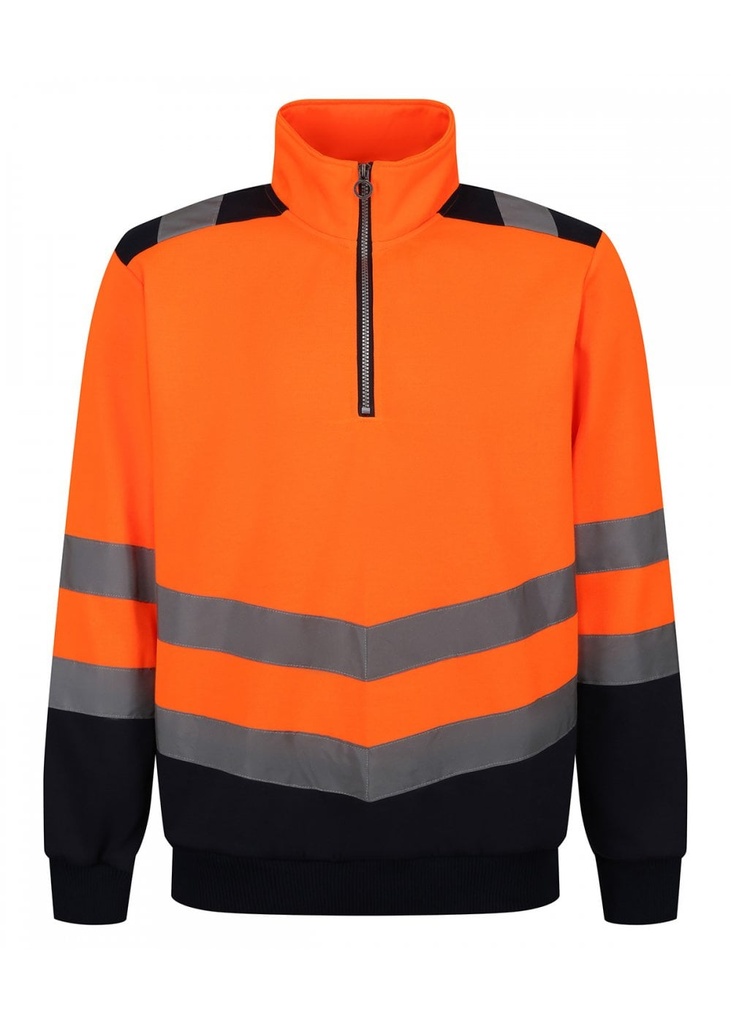 Regatta High Visibility Pro Hi-vis 1/4-Zip Sweatshirt TRF670