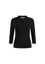 Kustom Kit Womens Regular Fit Mandarin Collar Top KK785