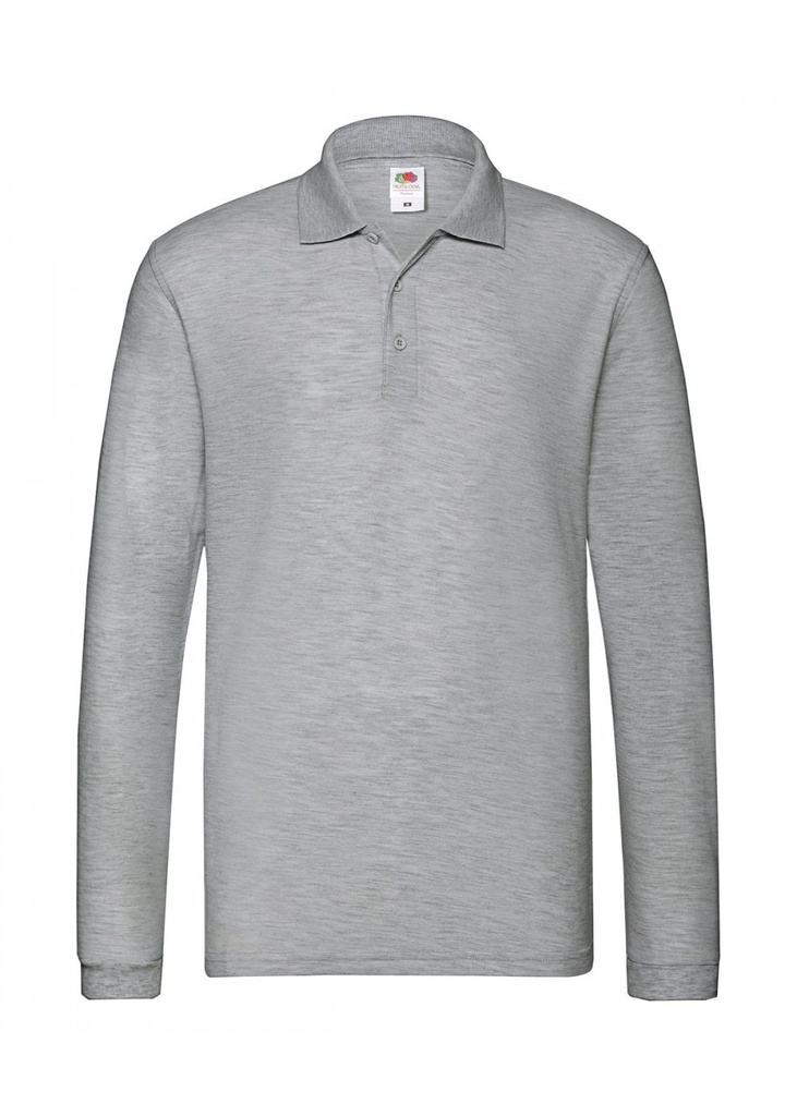 Fruit Of The Loom Mens Premium Long Sleeve Polo 63310