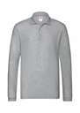 Fruit Of The Loom Mens Premium Long Sleeve Polo 63310