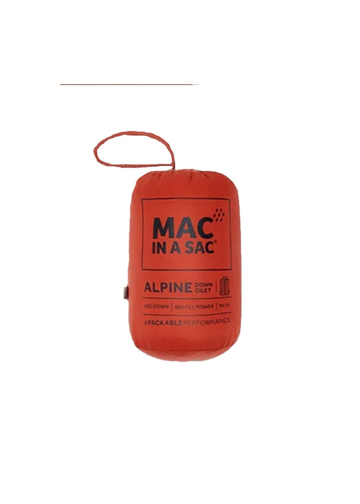 Mac In a Sac Mens Alpine Down Gilet TD_MIAS-ALP_M_SK