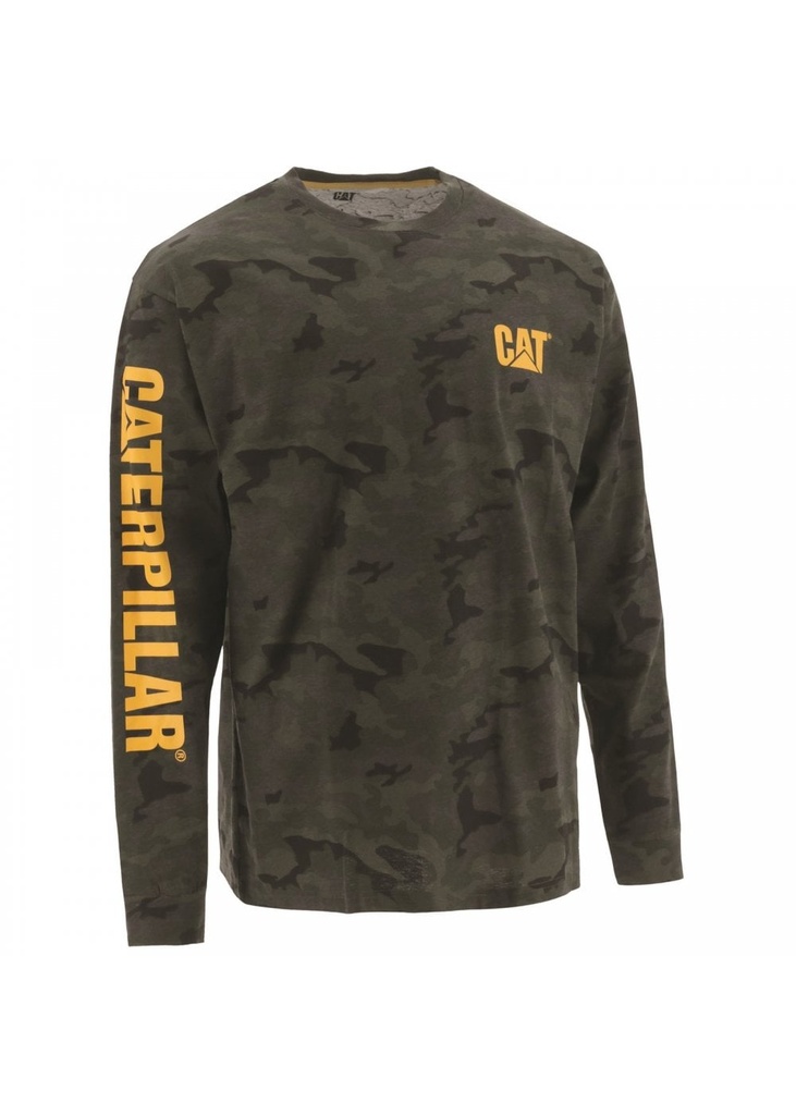 Caterpillar Trademark Banner Long Sleeve T-Shirt 31681