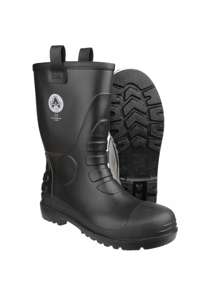 Amblers FS90 Waterproof PVC Pull on Safety Rigger Boot 24926