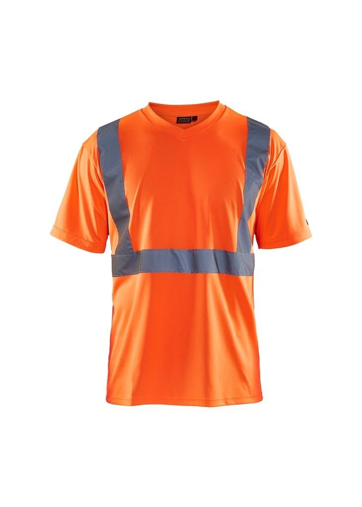 Blaklader Hi-Vis V-Neck T-Shirt 33131009