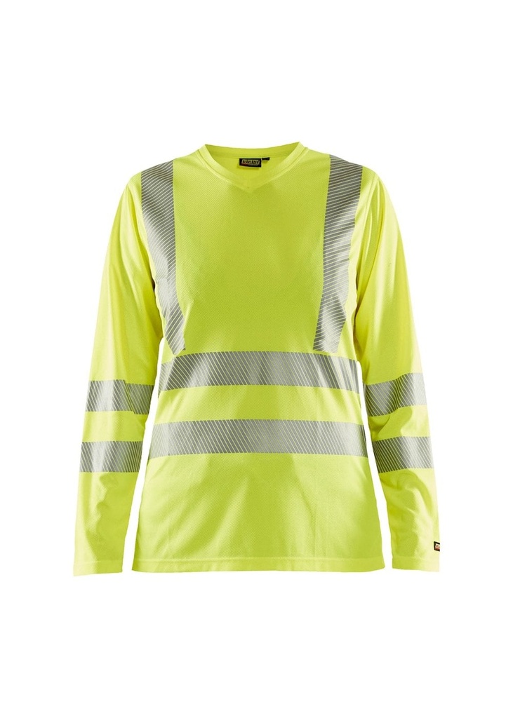 Blaklader Womens Hi-Vis Long Sleeved T-Shirt 34851013
