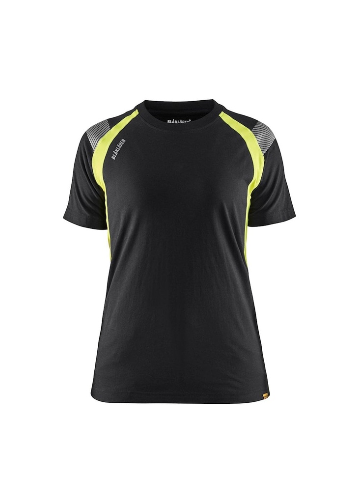 Blaklader Womens Hi Vis Panelled T-Shirt 34021030