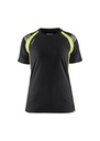 Blaklader Womens Hi Vis Panelled T-Shirt 34021030