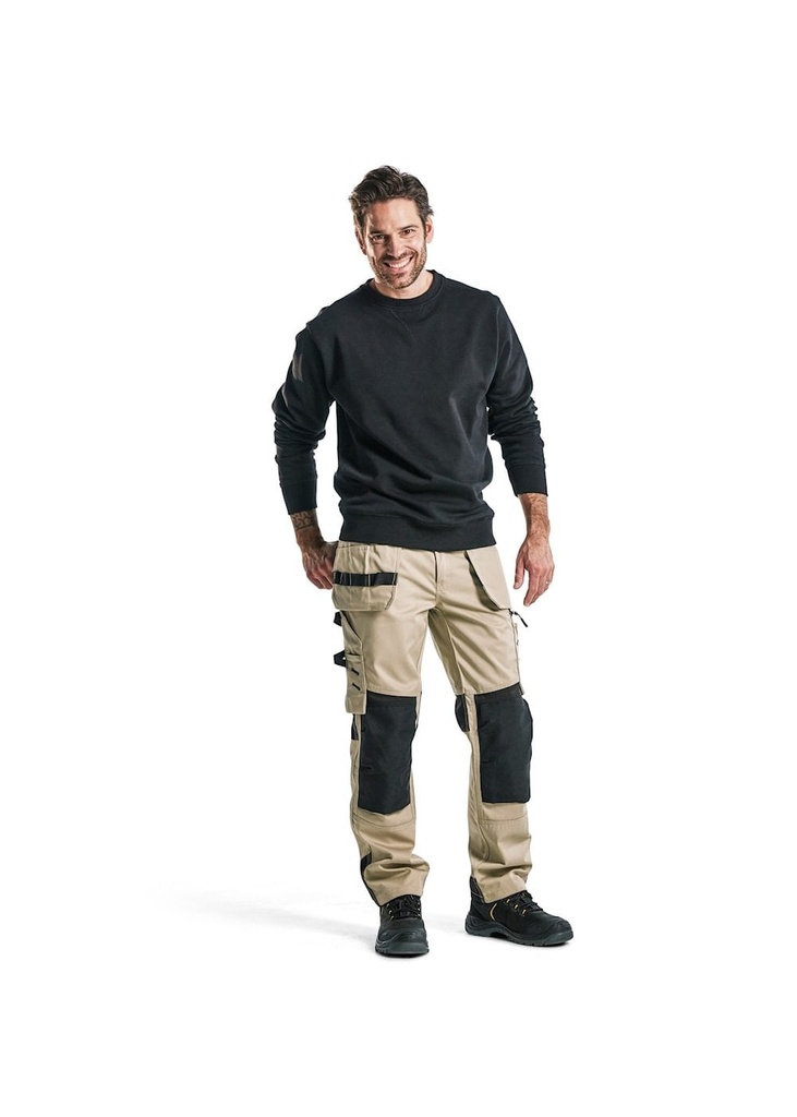 Blaklader Sweatshirt with Collar and Neck Zip 33651048