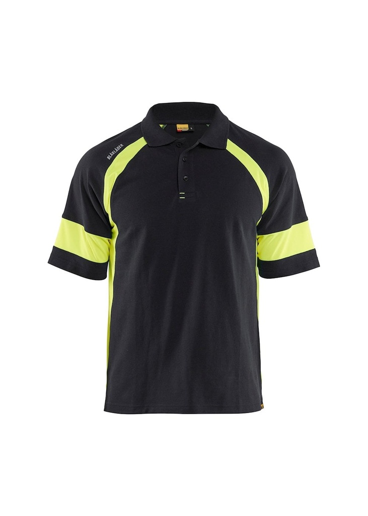 Blaklader Polo Shirt With Hi-Vis 35281050