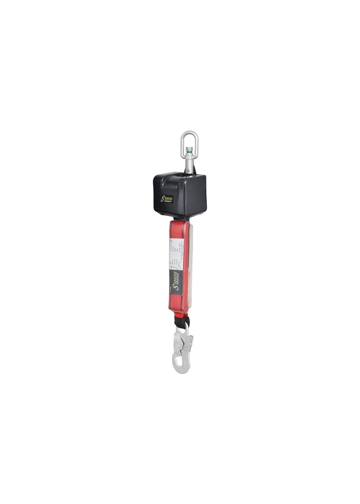 Kratos Voras Factor 2 Lightweight Retractable Webbing Fall Arrest Block (snap hook) FA20302