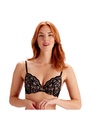 Pretty Polly PP Amy Lace non push up Plung.