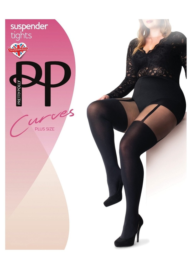 Pretty Polly Suspender Tgts 1PP