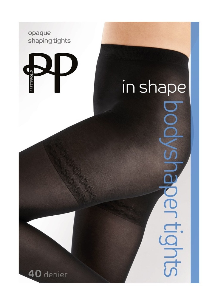 Pretty Polly Opaque Bodyshaper Tights 1pp