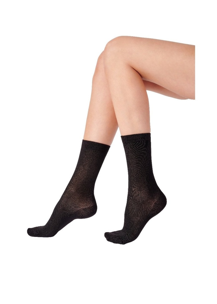 Pretty Polly RIB & TEXTURED ANKLE SOCKS 2PP