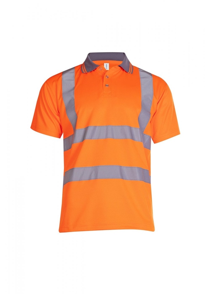 Uneek Hi Viz Short Sleeve Polo Shirt UC808