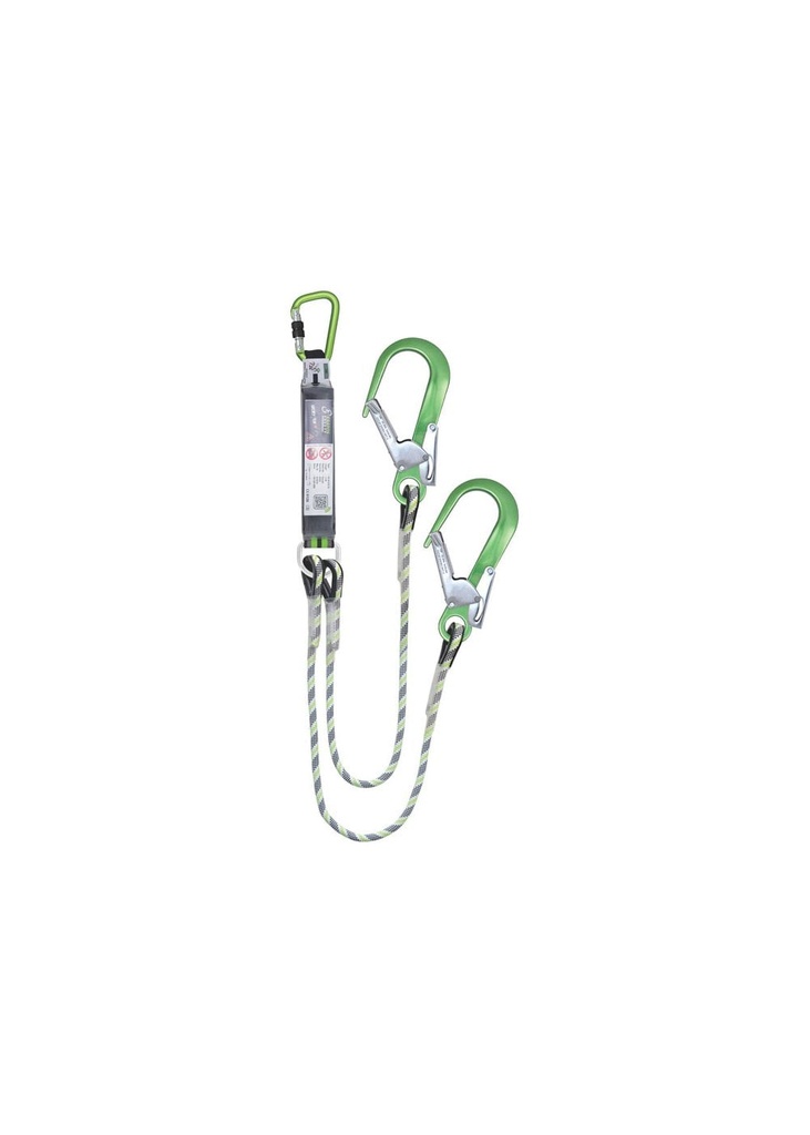 Kratos Gravity-S Y Forked Anti-Cut Shock Absorbing Kernmantle Lanyard FA3061015