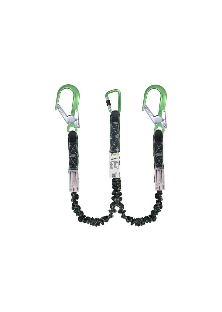 Kratos Gravity Y Forked Shock Absorbing Expandable Webbing Lanyard FA30100020