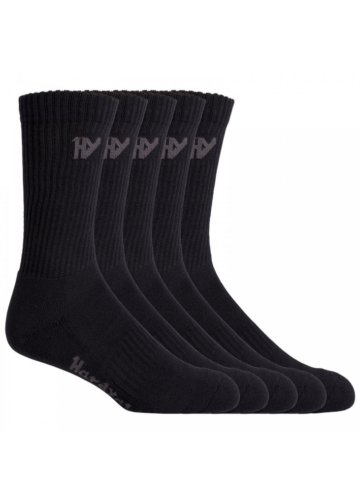 Hard Yakka Crew Five Pack Worksock 34711