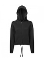 TriDri Womens recycled drawstring full-zip gym hoodie TR601
