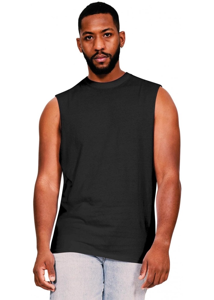Casual Ringspun Core 150 Droparm Raw Edge Tank