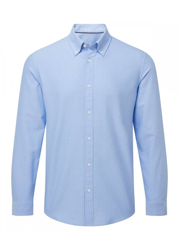 Asquith & Fox Men’s Cotton Long Sleeve Oxford Shirt AQ039