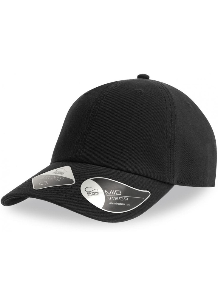 Atlantis Fraser Organic Cotton Unstructured 6 Panel Cap ACFRAC