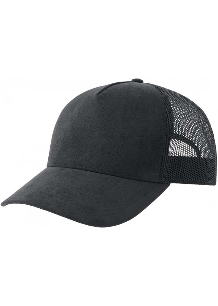 Atlantis Rapper Suede S 5 Panel Sustainable Trucker Cap ACRPSD