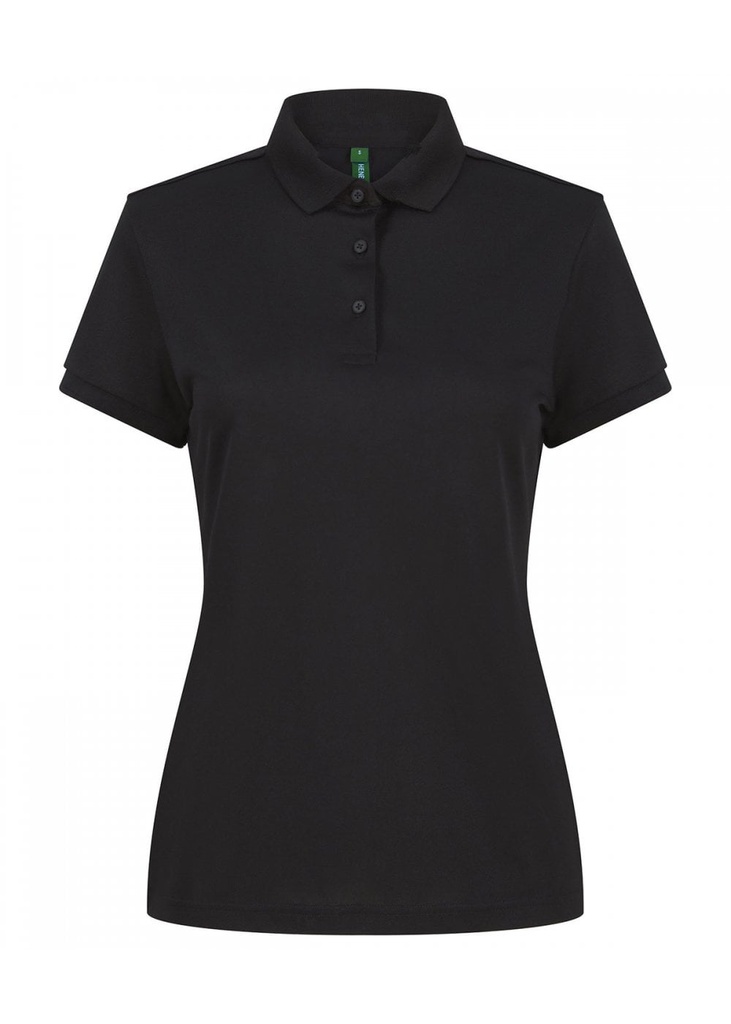Henbury Womens Recycled Polyester Poloshirt HB466